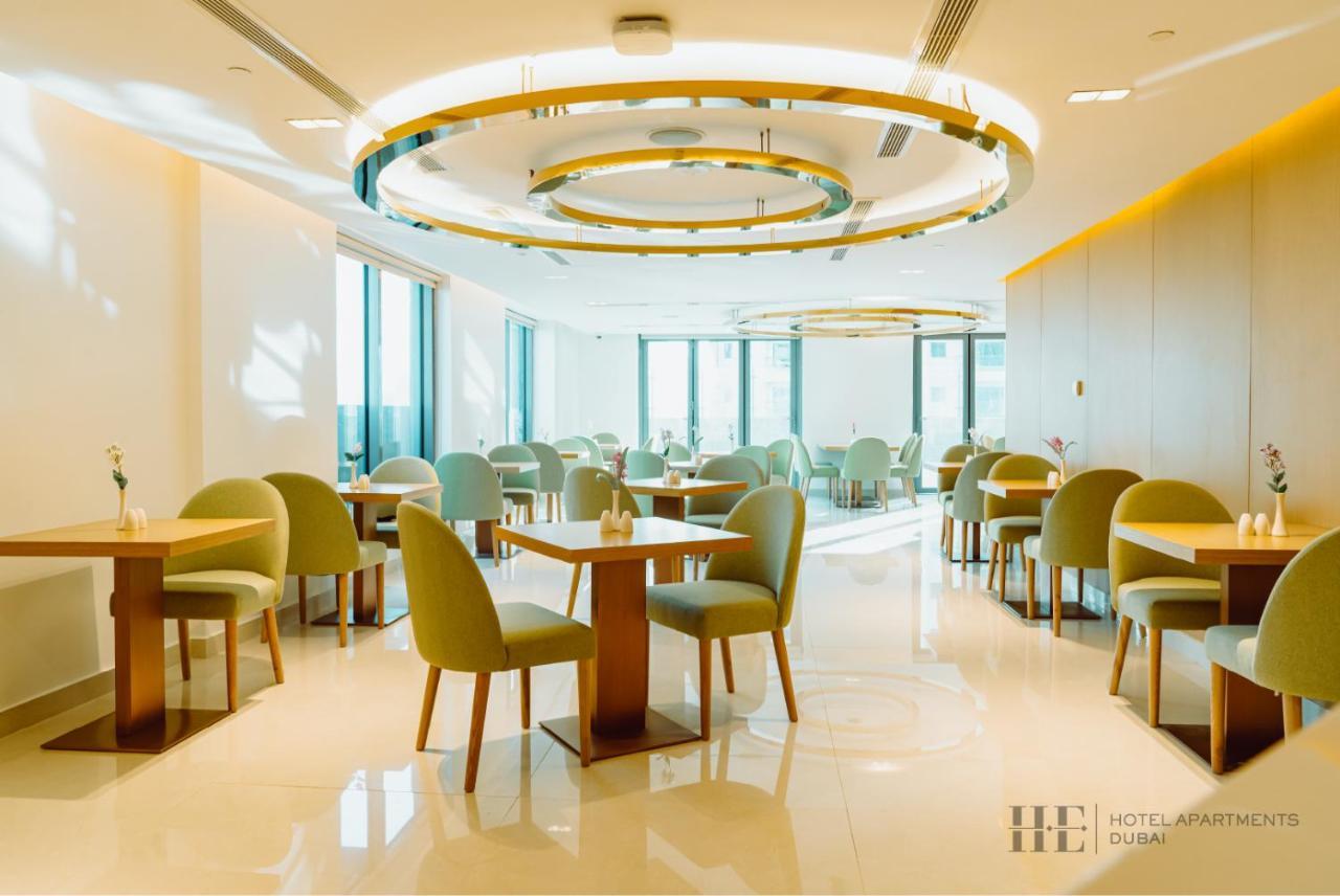 He Hotel Apartments Dubaj Exteriér fotografie The restaurant